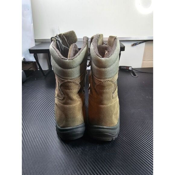 Tactical Research Mens 8M Green Suede Fabric 9" Tactical Boots TR 601 Z CDT - Picture 4 of 8